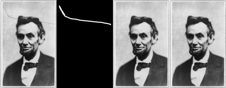 Image Inpainting Example